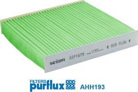 Purflux AHH193 - Фільтр, повітря у внутрішній простір autozip.com.ua