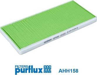 Purflux AHH158 - Фільтр, повітря у внутрішній простір autozip.com.ua