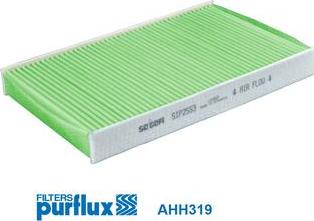 Purflux AHH319 - Фільтр, повітря у внутрішній простір autozip.com.ua