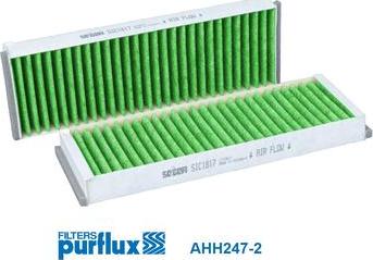 Purflux AHH247-2 - Фільтр, повітря у внутрішній простір autozip.com.ua