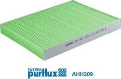 Purflux AHH209 - Фільтр, повітря у внутрішній простір autozip.com.ua