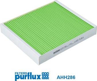 Purflux AHH286 - Фільтр, повітря у внутрішній простір autozip.com.ua