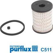 Purflux C511 - Паливний фільтр autozip.com.ua
