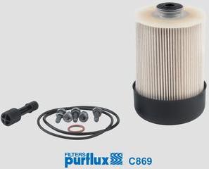 Purflux C869 - Паливний фільтр autozip.com.ua