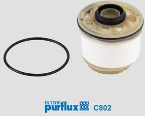 Purflux C802 - Паливний фільтр autozip.com.ua