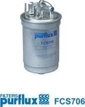 Purflux FCS706 - Паливний фільтр autozip.com.ua