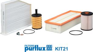 Purflux KIT21 - Комплект фільтра autozip.com.ua