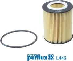 Purflux L442 - Масляний фільтр autozip.com.ua
