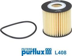 Purflux L408 - Масляний фільтр autozip.com.ua