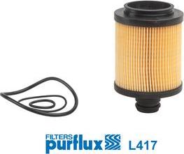 Purflux L417 - Масляний фільтр autozip.com.ua