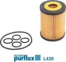 Purflux L439 - Масляний фільтр autozip.com.ua