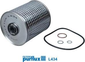 Purflux L434 - Масляний фільтр autozip.com.ua