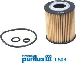 Purflux L508 - Масляний фільтр autozip.com.ua