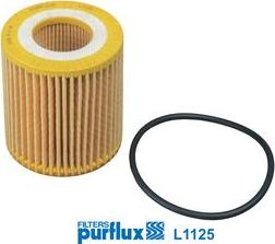 Purflux L1125 - Масляний фільтр autozip.com.ua