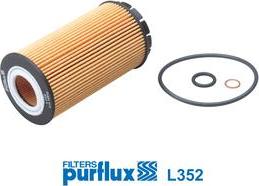Purflux L352 - Масляний фільтр autozip.com.ua