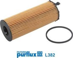 Purflux L382 - Масляний фільтр autozip.com.ua