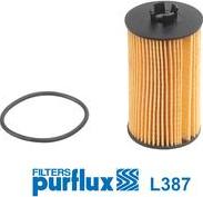 Purflux L387 - Масляний фільтр autozip.com.ua