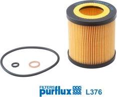 Purflux L376 - Масляний фільтр autozip.com.ua