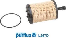 Purflux L267D - Масляний фільтр autozip.com.ua