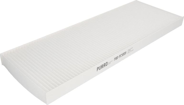 PURRO PUR-PC5009 - Фільтр, повітря у внутрішній простір autozip.com.ua