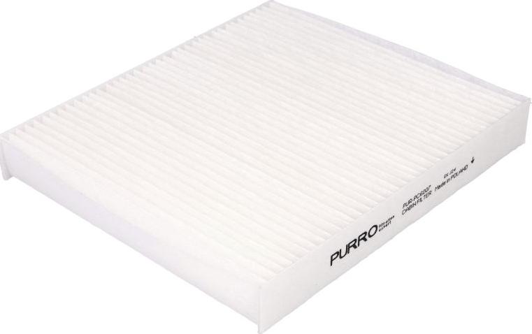 PURRO PUR-PC6007 - Фільтр, повітря у внутрішній простір autozip.com.ua