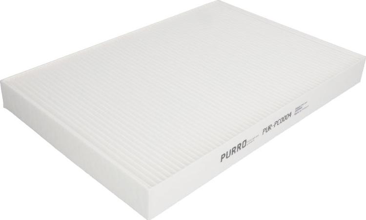 PURRO PUR-PC0004 - Фільтр, повітря у внутрішній простір autozip.com.ua