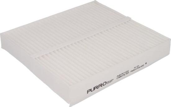 PURRO PUR-PC1004 - Фільтр, повітря у внутрішній простір autozip.com.ua