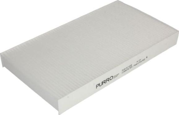 PURRO PUR-PC1005 - Фільтр, повітря у внутрішній простір autozip.com.ua