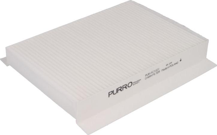 PURRO PUR-PC1021 - Фільтр, повітря у внутрішній простір autozip.com.ua