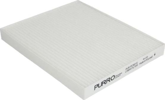 PURRO PUR-PC8015 - Фільтр, повітря у внутрішній простір autozip.com.ua