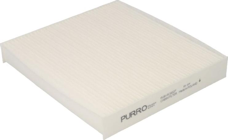 PURRO PUR-PC8027 - Фільтр, повітря у внутрішній простір autozip.com.ua