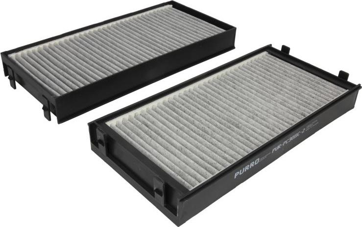 PURRO PUR-PC3011C-2 - Фільтр, повітря у внутрішній простір autozip.com.ua