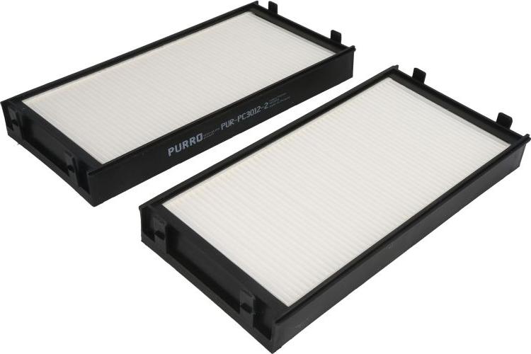 PURRO PUR-PC3012-2 - Фільтр, повітря у внутрішній простір autozip.com.ua
