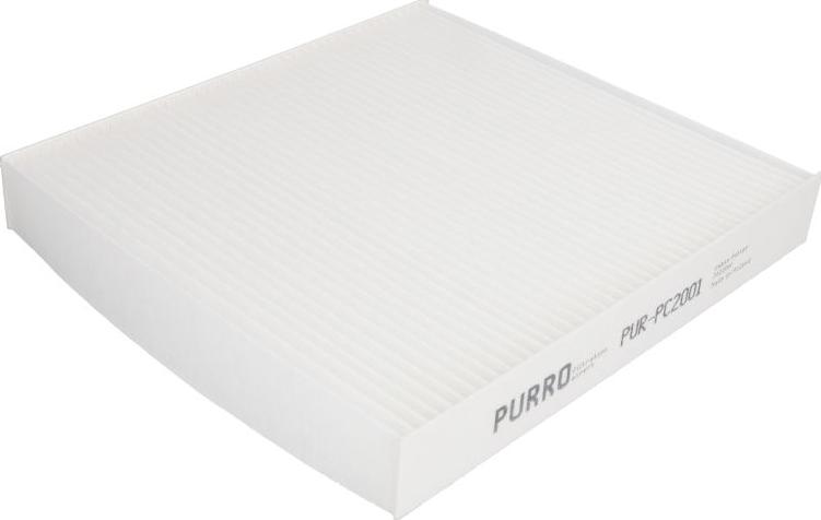 PURRO PUR-PC2001 - Фільтр, повітря у внутрішній простір autozip.com.ua