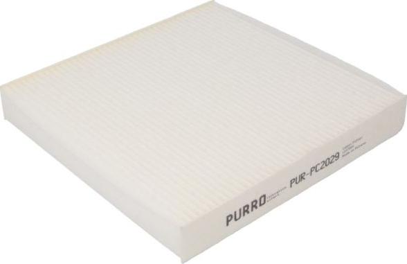 PURRO PUR-PC2029 - Фільтр, повітря у внутрішній простір autozip.com.ua