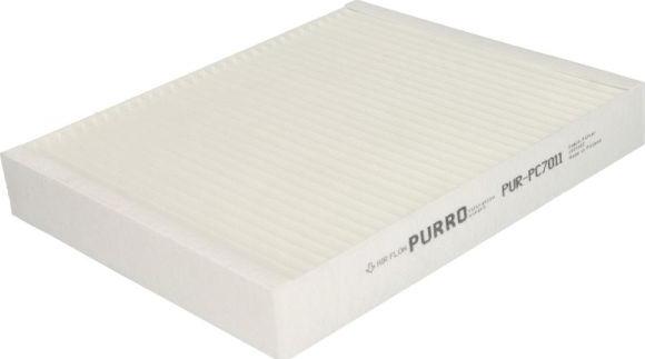 PURRO PUR-PC7011 - Фільтр, повітря у внутрішній простір autozip.com.ua