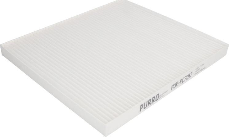 PURRO PUR-PC7017 - Фільтр, повітря у внутрішній простір autozip.com.ua