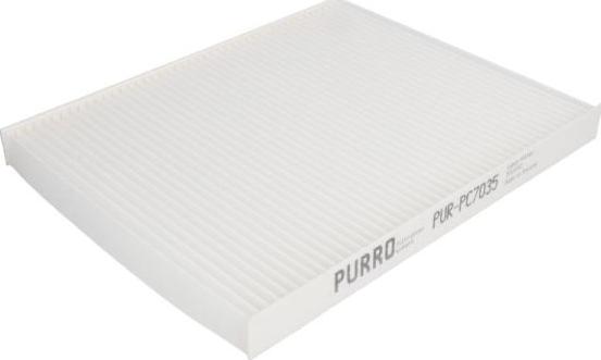 PURRO PUR-PC7035 - Фільтр, повітря у внутрішній простір autozip.com.ua