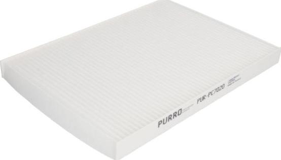 PURRO PUR-PC7020 - Фільтр, повітря у внутрішній простір autozip.com.ua