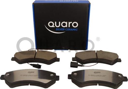 QUARO QP4930C - Гальмівні колодки, дискові гальма autozip.com.ua