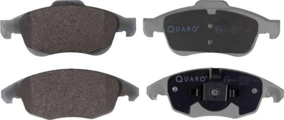 QUARO QP4552 - Гальмівні колодки, дискові гальма autozip.com.ua