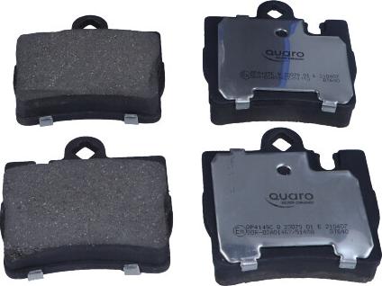 QUARO QP4149C - Гальмівні колодки, дискові гальма autozip.com.ua