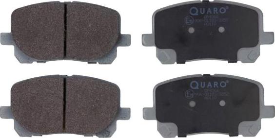 QUARO QP4366 - Гальмівні колодки, дискові гальма autozip.com.ua