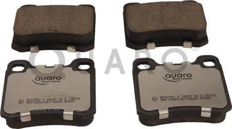 QUARO QP4299C - Гальмівні колодки, дискові гальма autozip.com.ua