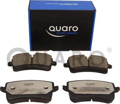 QUARO QP5296C - Гальмівні колодки, дискові гальма autozip.com.ua