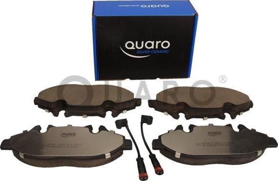 QUARO QP5728C - Гальмівні колодки, дискові гальма autozip.com.ua