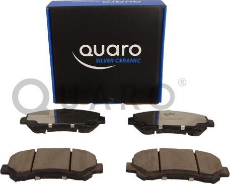 QUARO QP6257C - Гальмівні колодки, дискові гальма autozip.com.ua