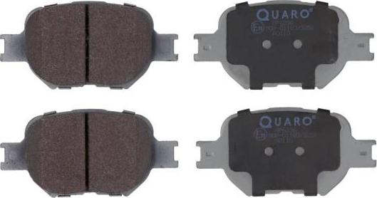QUARO QP6236 - Гальмівні колодки, дискові гальма autozip.com.ua