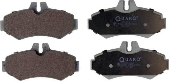 QUARO QP6762 - Гальмівні колодки, дискові гальма autozip.com.ua
