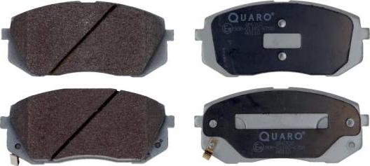 QUARO QP6702 - Гальмівні колодки, дискові гальма autozip.com.ua